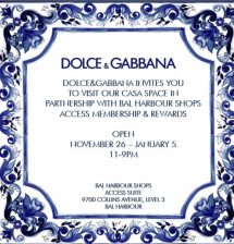 Dolce & Gabbana X Gambino Fashion Consulting