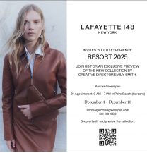 Lafayatte NY x Gambino Fashion Consulting